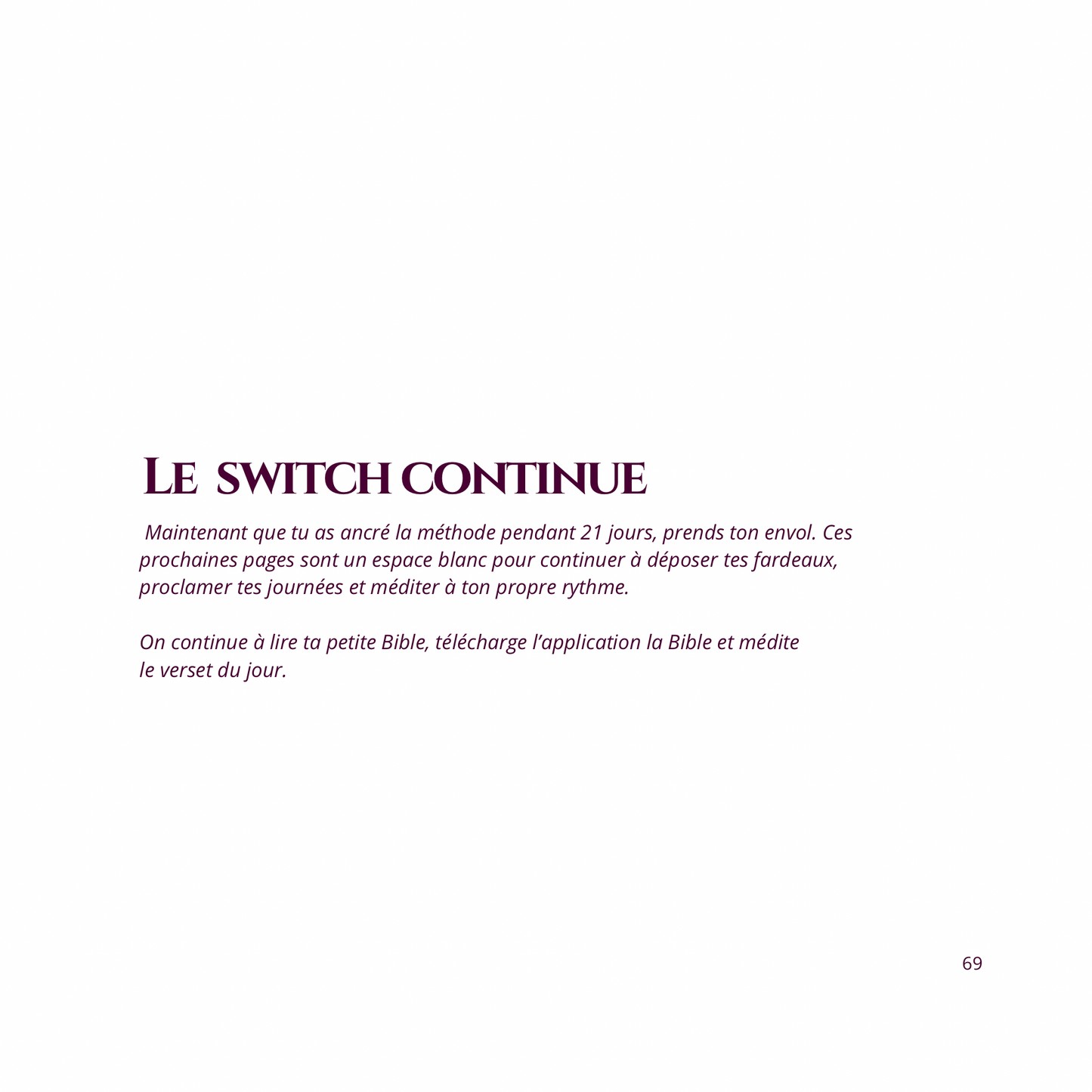 THE SWITCH